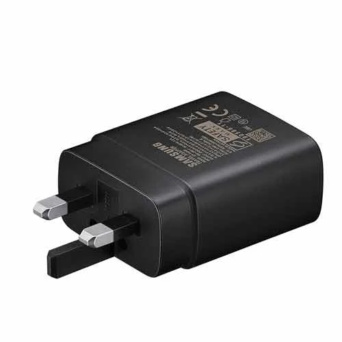 شارژر سامسونگ مدل EP-TA845 توان 45 وات سه پین اورجینال